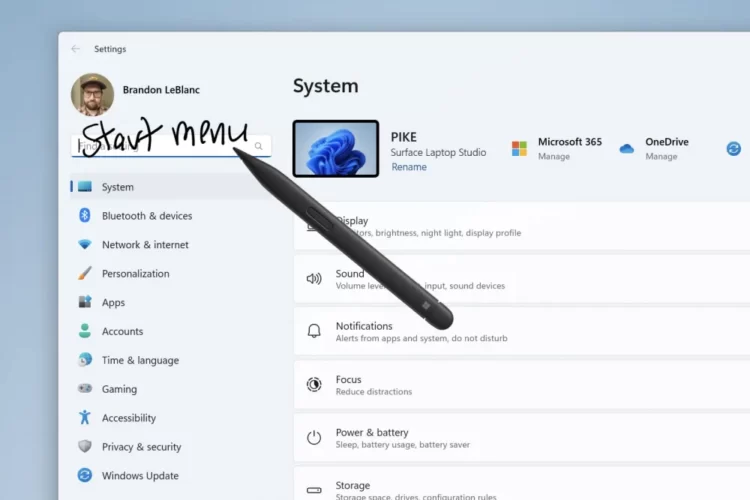 Windows Ink se vuelve más hábil: permite escribir a mano en los campos de texto