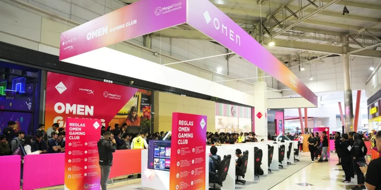Primer Omen Gaming Club gratuito de HP en MegaPlaza