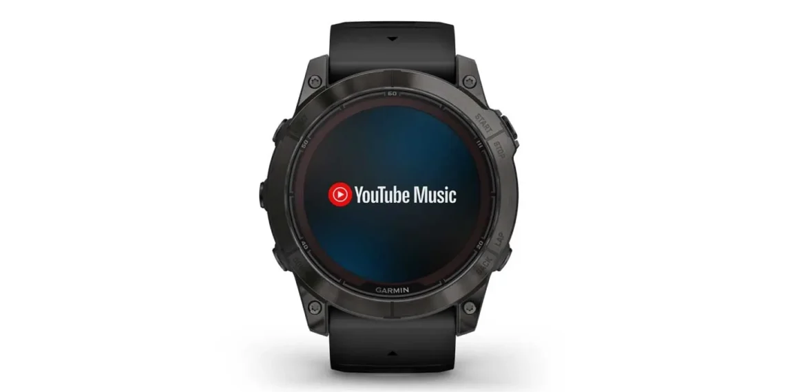 YouTube Music llega a la tienda de aplicaciones de Garmin