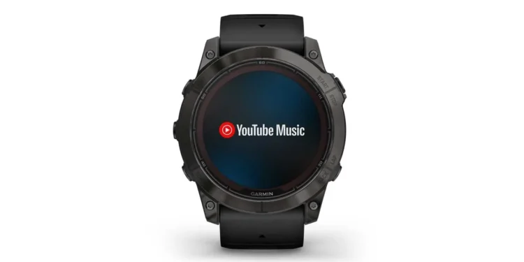 YouTube Music llega a la tienda de aplicaciones de Garmin