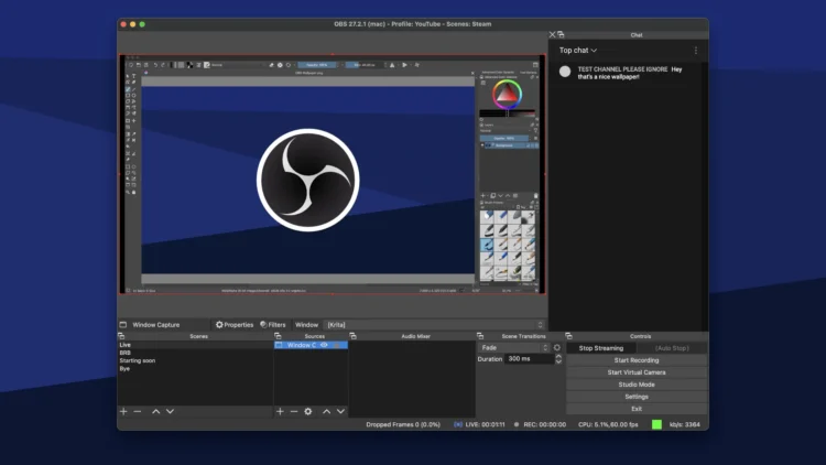 OBS Studio 30.2: Soporte mejorado para NVENC AV1 y más