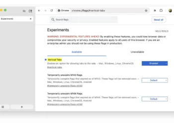 Google Chrome prueba pestañas verticales: una nueva forma de navegar
